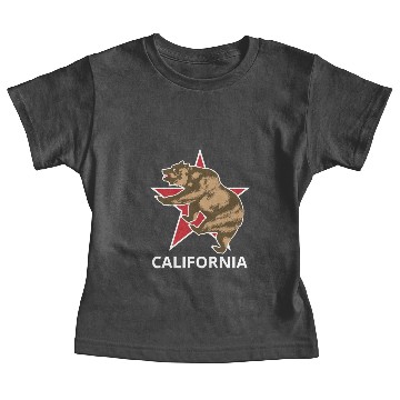 Discover California Bear Baby Tees