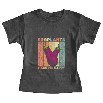 Discover Eggplant Veggie Baby Tees
