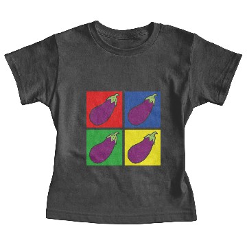 Discover Eggplant Veggie Baby Tees
