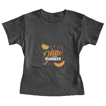 Discover Hello Summer Gift Melon Refreshing Hot Baby Tees