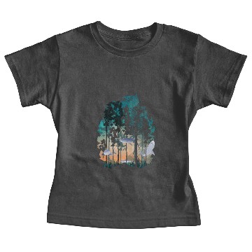 Discover Rain forest shark Baby Tees