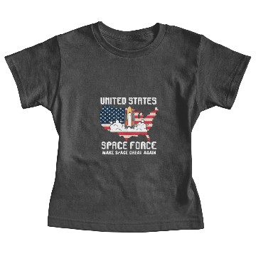 Discover Space Force Baby Tees USA Armed Forces Distressed Shir