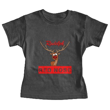 Discover Rudolph and the red nose on Xmas Baby Tees