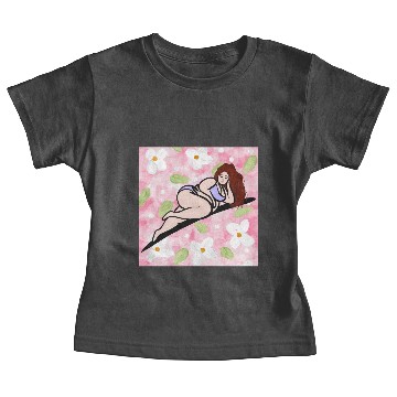 Discover Red in Lilac Baby Tees