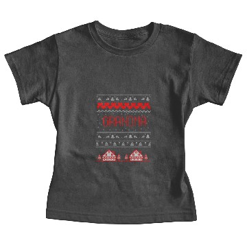 Discover Grandma Christmas Baby Tees
