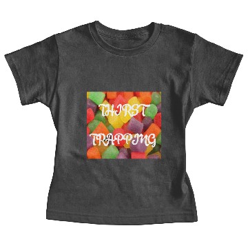 Discover THIRST TRAPPING (CANDY BACKGROUND) Baby Tees
