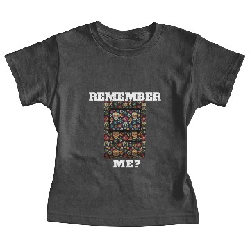 Discover Remember Me? Old School Technology Design Baby Tees