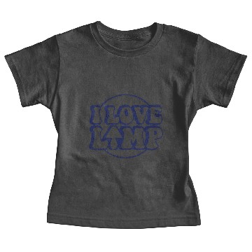 Discover I Love Lamp Baby Tees