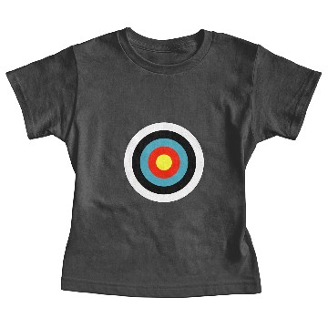 Discover Bullseye Archery Target Shooter Rings Baby Tees