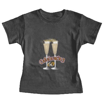 Discover 60th Celebrating,Anniversary,Birthday Baby Tees