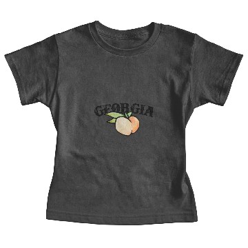 Discover Georgia Peach Baby Tees