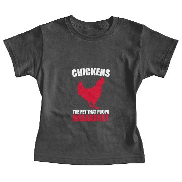 Discover chickens chicken egg breakfast eggs funny present Baby Tees