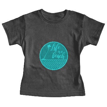 Discover Life is a beach Baby Tees