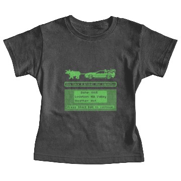 Discover Delorean Trail Baby Tees
