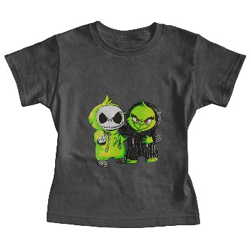 Discover Christmas funny character and Jack Skellington Baby Tees