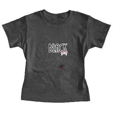 Discover Black Widow Spider Baby Tees