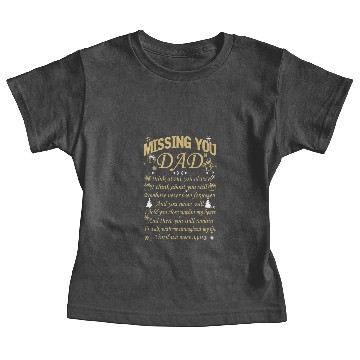 Discover missing dad - dad and son Baby Tees