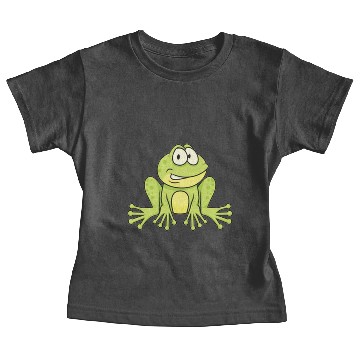 Discover Hand painted frog design Baby Tees