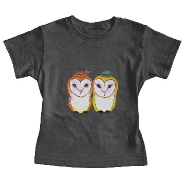 Discover Barn owl love art Baby Tees