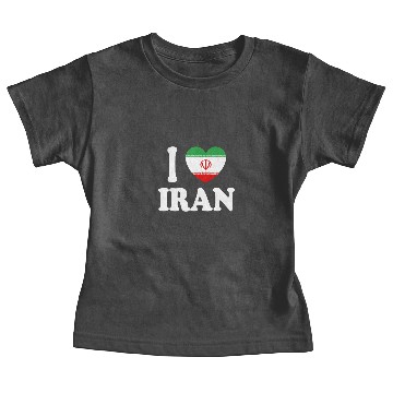 Discover I Love Iran Baby Tees