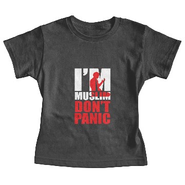 Discover Islam Don't Panic Funny Gift Baby Tees
