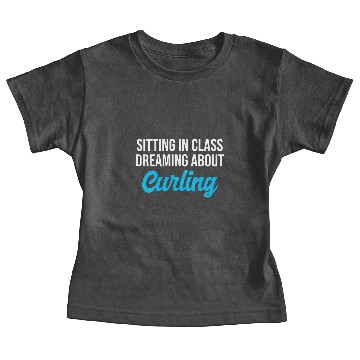 Discover Curling Baby Tees