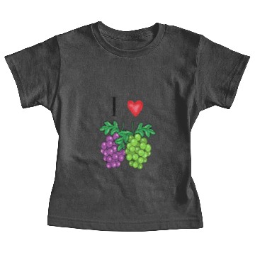 Discover I love grape Baby Tees