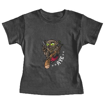 Discover Tarsier Big Eye Monkey Gangster Baby Tees