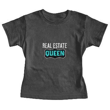 Discover Teal Queen Real Estate Gift Baby Tees
