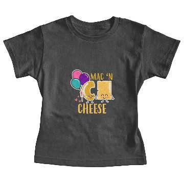 Discover Mac n Cheese Funny Baked Macaroni Pasta Gift Baby Tees