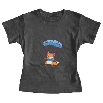 Discover Skydiving Jump Parachute Sky Gift Baby Tees