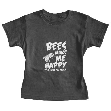 Discover Bee insect happiness Baby Tees