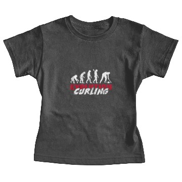 Discover Curling Baby Tees