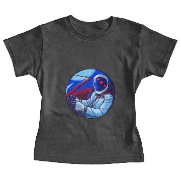Discover SpaceX Tesla Starman Baby Tees