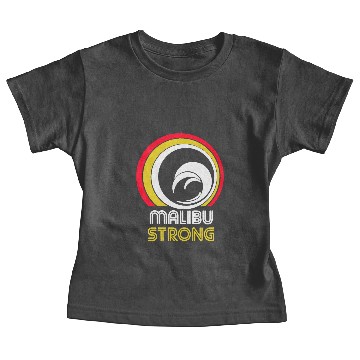 Discover Malibu Strong 3D Baby Tees