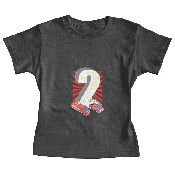 Discover Fire Brigade Baby Tees 2nd Birthday Boys Fire Trolle