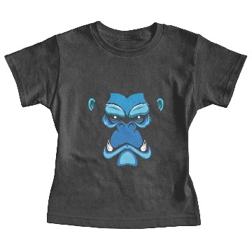 Discover king kong face Baby Tees