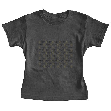 Discover Owl Pattern Baby Tees