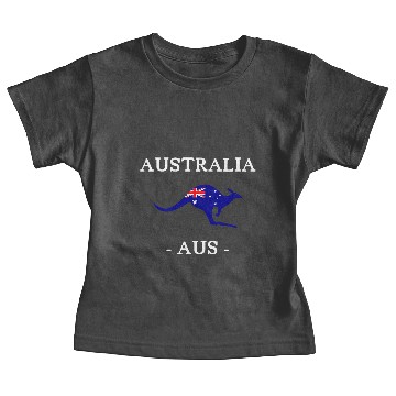 Discover Australia - AUS - Kangaroo - Sydney - Melbourne Baby Tees