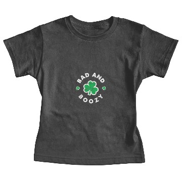 Discover Bad and Boozy Saint Patricks Day Drinking Baby Tees