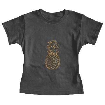 Discover Pineapple Copper Gradient Baby Tees