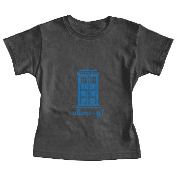 Discover tardis allonsy Baby Tees