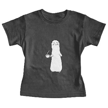 Discover Coffee or Tea Ferret Baby Tees