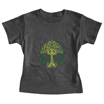 Discover Viking Celtic Knotwork Tree of Life Baby Tees
