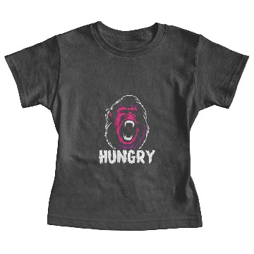 Discover Hungry Gorilla Silverback Ape Gift Baby Tees