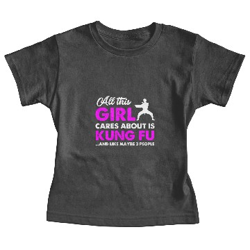 Discover Kung Fu Girl Baby Tees