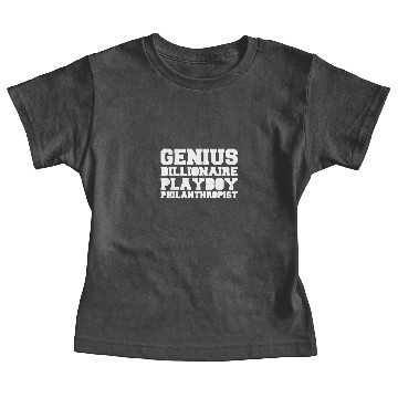 Discover Tony Stark Quote Baby Tees