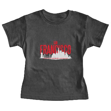 Discover SAN FRANCISCO REDBUBBLE Artboard 1 Baby Tees