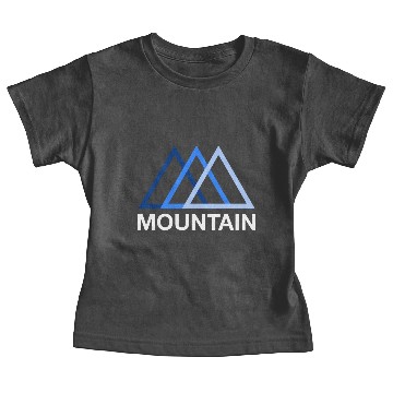 Discover blue mountain logo Baby Tees