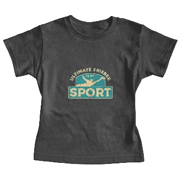 Discover Ultimate Frisbee Designs Baby Tees